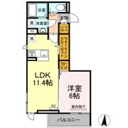 レジデンスSUMIHOU Ⅲの間取り画像