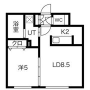 シティプレミア豊平の間取り画像