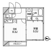 プレアデス千里山田の間取り画像