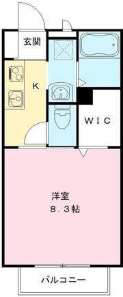 シルクハイツの間取り画像