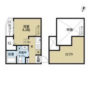 angelica duo（ｱﾝｼﾞｪﾘｶﾃﾞｭｵ）の間取り画像