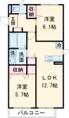 ホープC棟の間取り画像