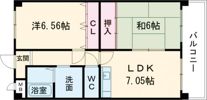 グレース平野の間取り画像