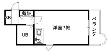 カルム白鷺の間取り画像