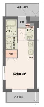 ファーストパーシモンの間取り画像