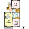 田園ドミール Ⅰの間取り画像