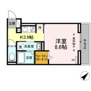 ファルトゥーナ Bの間取り画像