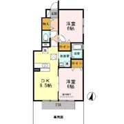 セジュール ベルの間取り画像