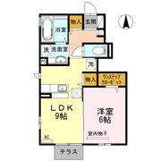 ヴィレッジロイヤル白鳥 Dの間取り画像