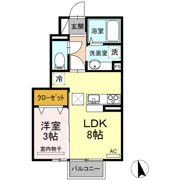 DーroomならはⅡの間取り画像