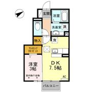 Dーroom椿の間取り画像