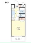 アルウィンコート亀川の間取り画像