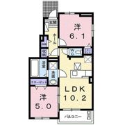 サンセリテ Aの間取り画像