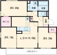 セレーノMの間取り画像