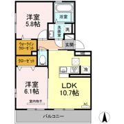 メゾン・ド・平田の間取り画像
