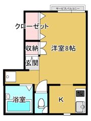 サンライフ松本の間取り画像