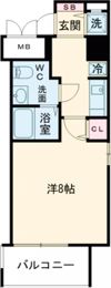 アクロス神戸住吉ステーションフロントの間取り画像