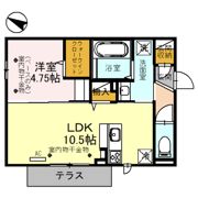 ラムーネkagaの間取り画像