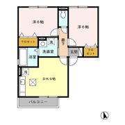 アメニティ Bの間取り画像