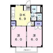 メゾンハピネスの間取り画像