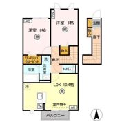ティアラ Aの間取り画像
