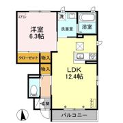 リヴァージュ 弐番館の間取り画像
