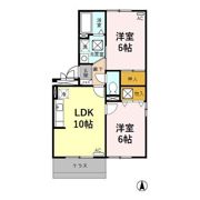 リシェス・オカザキの間取り画像