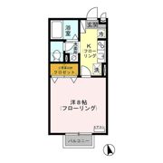 エクセレントタウン･村井 Aの間取り画像