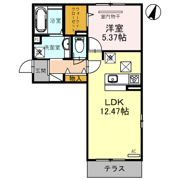 ラヴィベル膳所の間取り画像