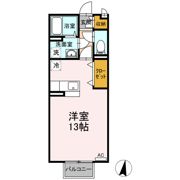 ソレイユ引野の間取り画像