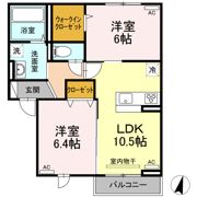 カーサ モエハの間取り画像