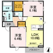 カーサ モエハの間取り画像
