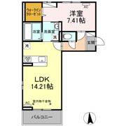 フリーデン国分の間取り画像