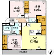 ラ・シャンスの間取り画像
