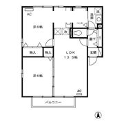 リーフレットエコーⅢ号館の間取り画像