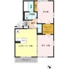 ハピネスヒルズの間取り画像
