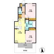 エオス パーラー影山の間取り画像