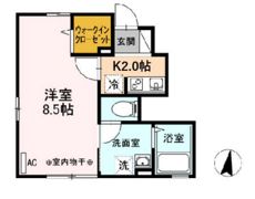 メルヴェーユの間取り画像