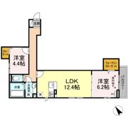 メゾンボヌールの間取り画像