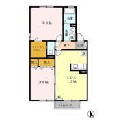 Green hills Aの間取り画像