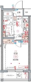クレヴィスタ方南町Ⅱの間取り画像
