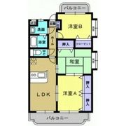 グリーンヒルズの間取り画像