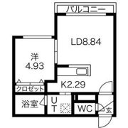 メゾンひばりが丘の間取り画像