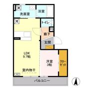 ロータス金沢の間取り画像
