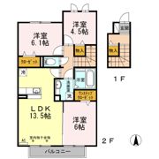 ヴァン オーキッドの間取り画像