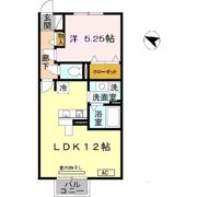 ラスルプレイスの間取り画像