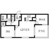 ブランシャール東屯田通の間取り画像