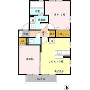 ルナフローラ Cの間取り画像