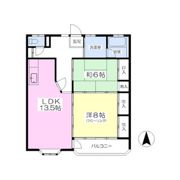 長沢ハイツの間取り画像