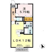 アンソレイエ Cの間取り画像